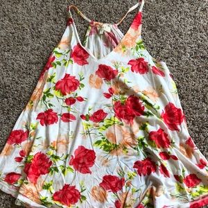 Floral tank top
